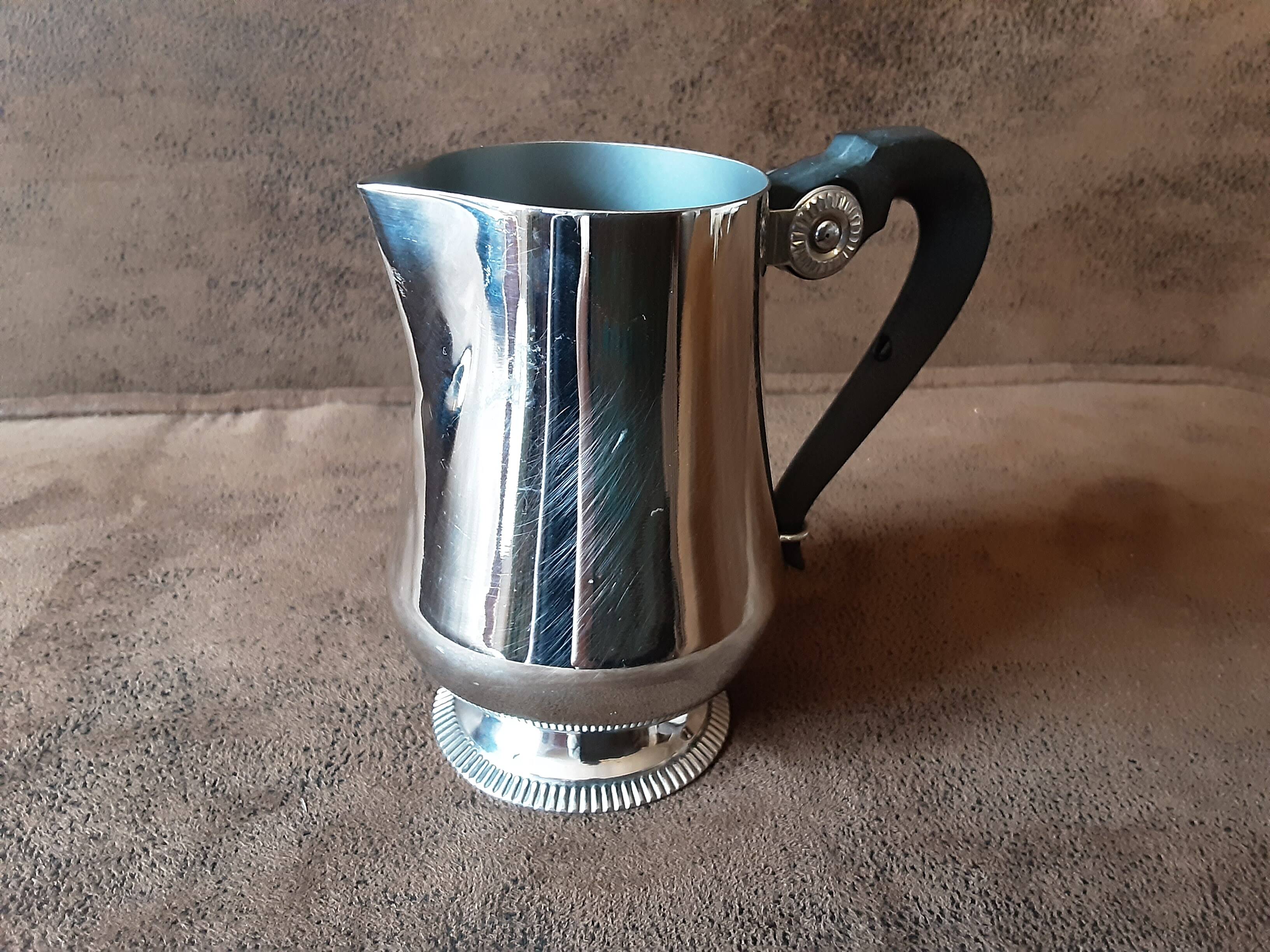 Stainless steel milk jug