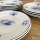 Série de 11 assiettes plates, faïence hollandaise, début XX