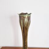 Shell socket vase 1914-1918 brass