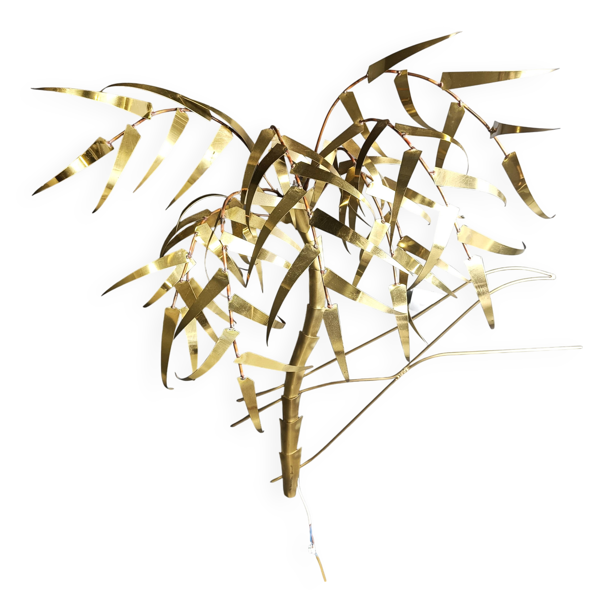 Applique palmier de Daniel D'Haeseleer, années 1970