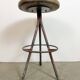 Grey Industrial Workshop Stool, 1960s