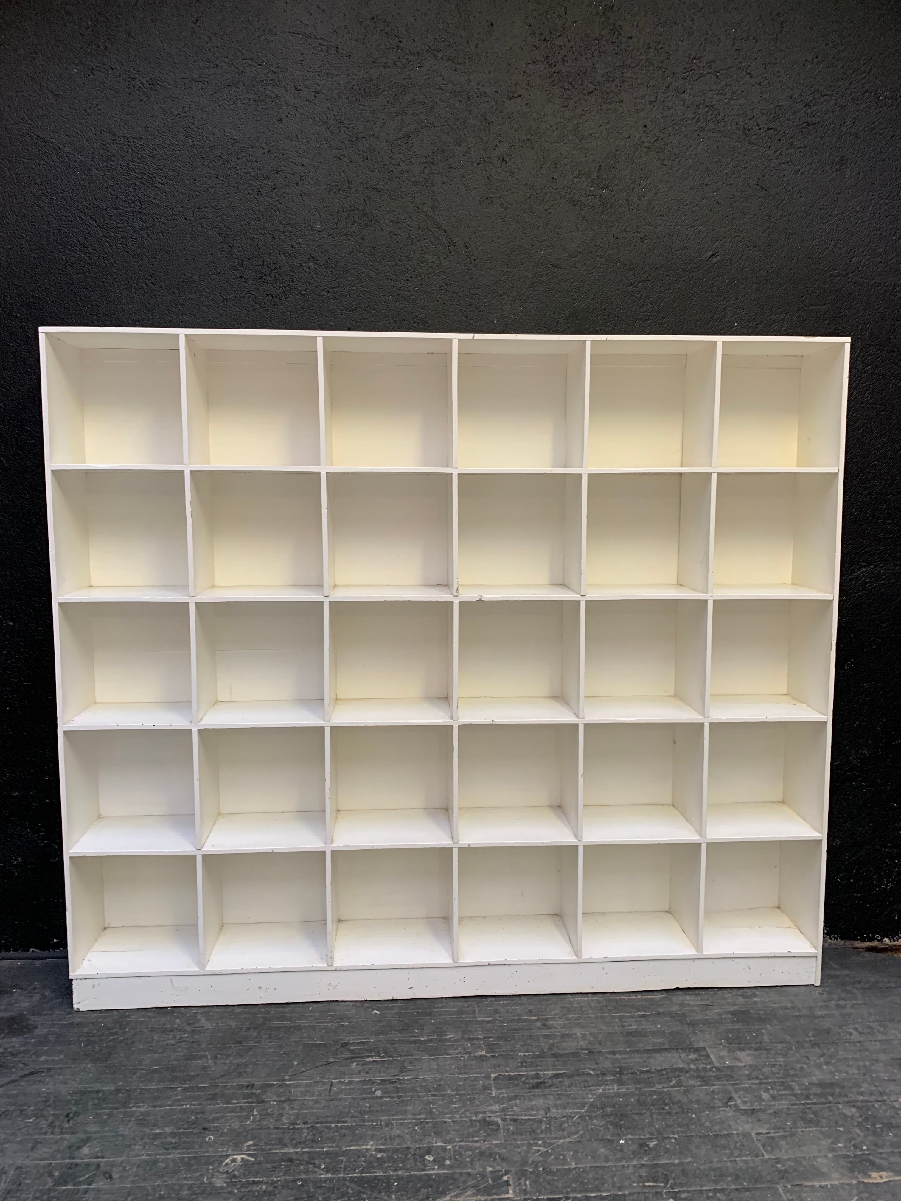 Vintage storage shelf, design library