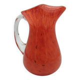 Vase en verre soufflé.
