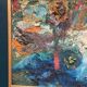 Original Swedish Oil on Panel – “Abstract Composition” by Ulf Eriksson