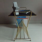 Vintage table 60s disc rack