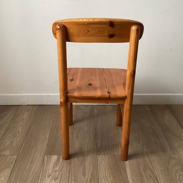 Vintage pine chair