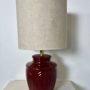 Lampe de table en céramique par Tomaso Barbi