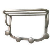 Gray coat rack