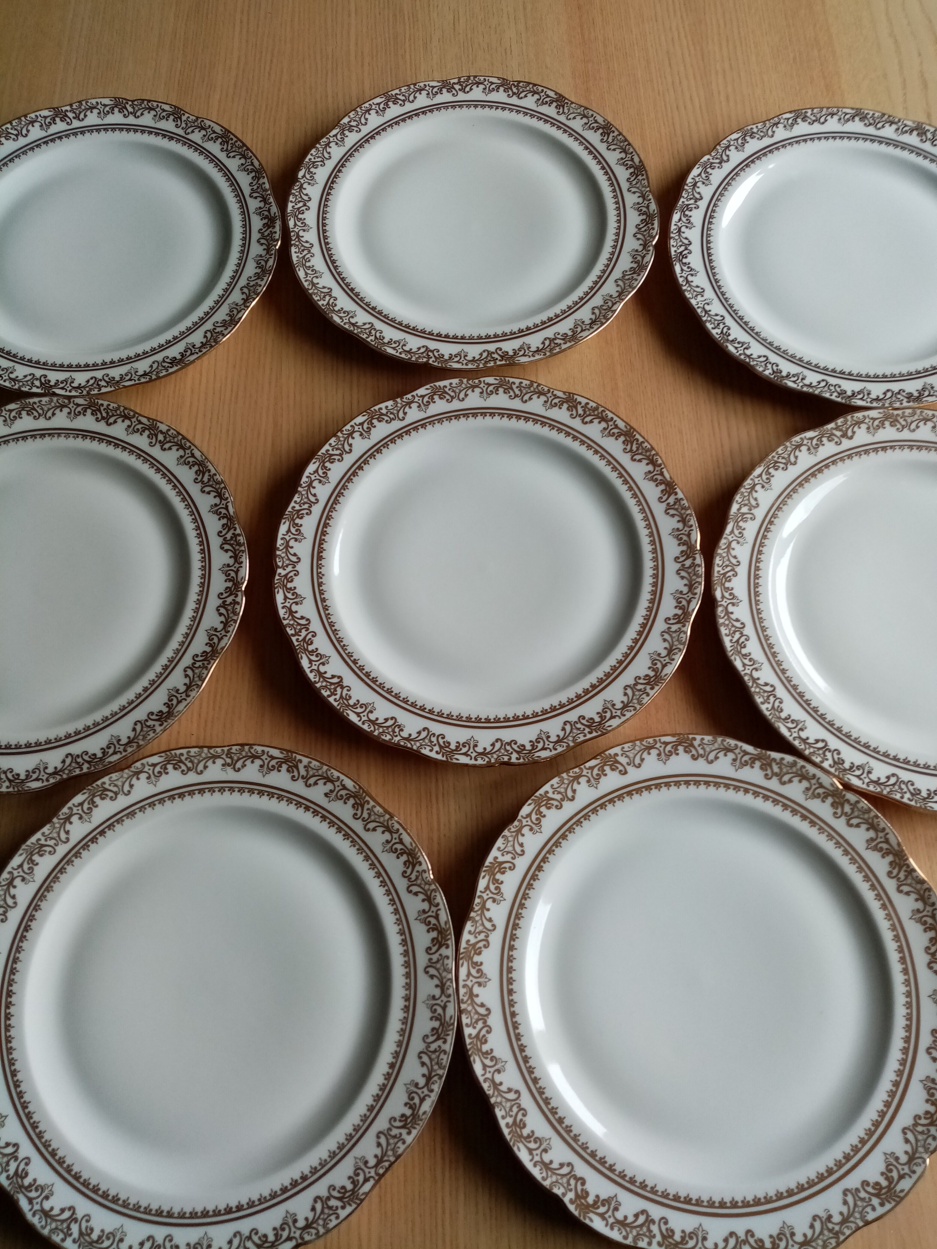 Limoges Chapus Frères porcelain plates