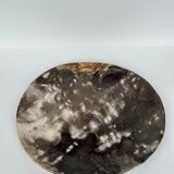 Dish in petrified wood