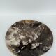 Dish in petrified wood