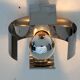 Vintage wall lamp INOX year 70