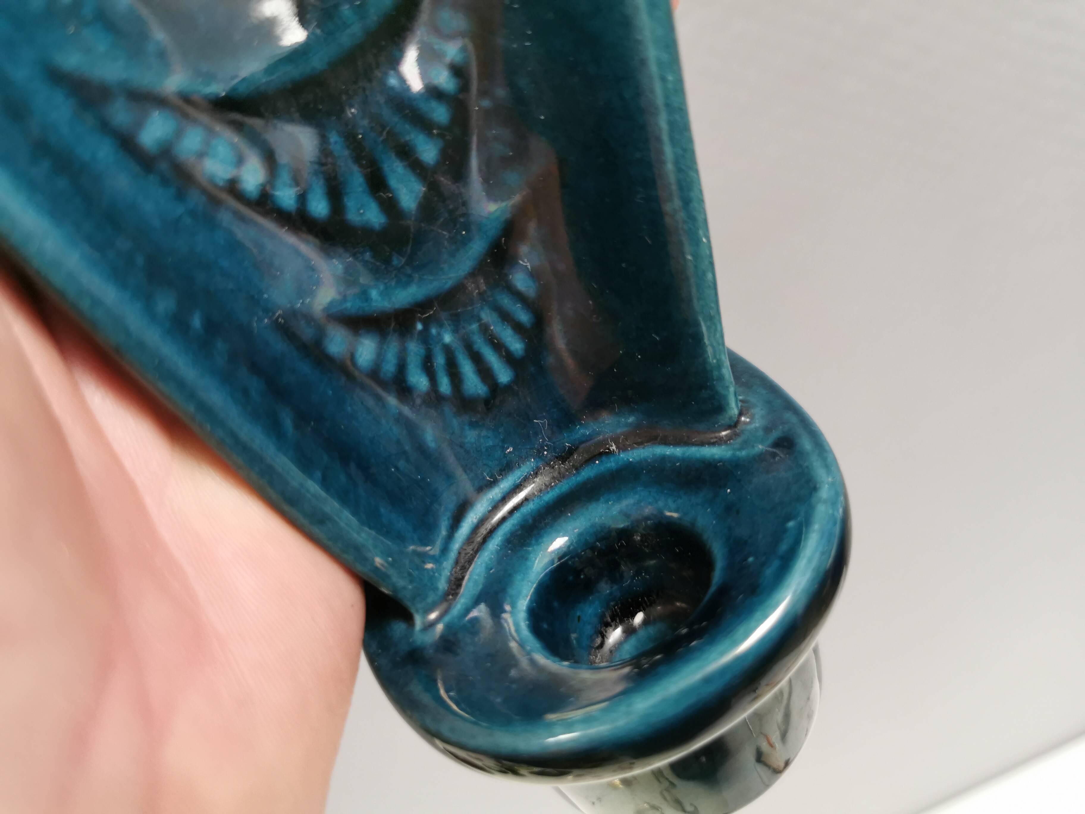 Wall candle holder from Norwegian AWF (Arnold Wigs Fabrikker) 1970s