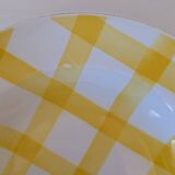 Ensemble de 3 assiettes creuses jaunes