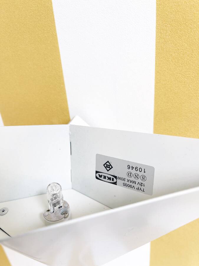 IKEA wall lamp – Oktav model, 1993