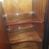 Armoire 4 portes acajou
