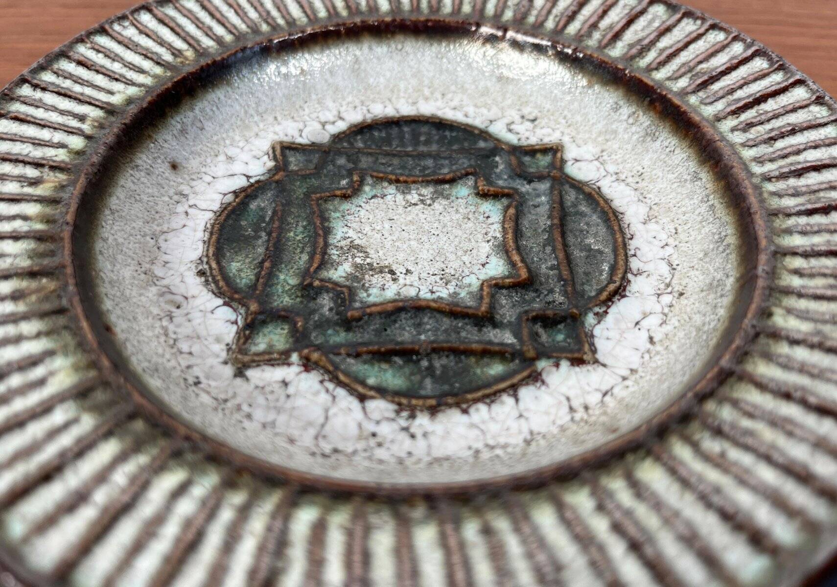 Vintage Danish studio pottery bowl from Kingo Keramik, 1960s.