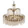 Grand vintage cascade chandelier from the 1960s.