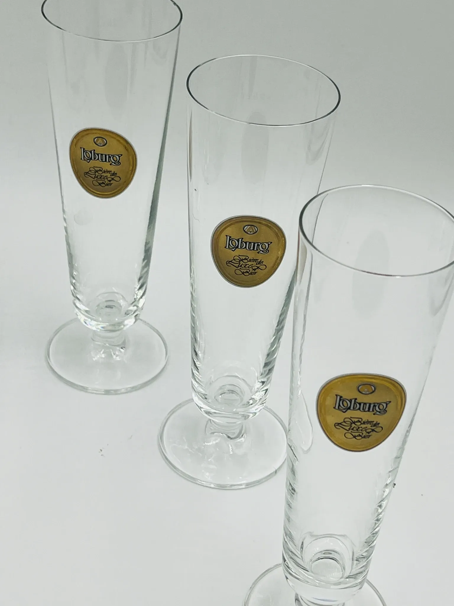 Lot de 6 verres flûtes à bière Loburg