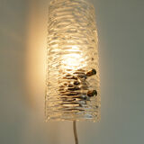 Vintage Swedish wall lamp model 8493 by Carl Fagerlund for Orrefors, 1960s