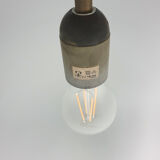 Peill and Putzler glass globe, pendant light, Germany 1970's