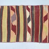 Old Turkish narrow Kilim Runner 265x52 cm shabby chic, vintage kelim