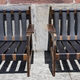 Pair of armchairs 60s