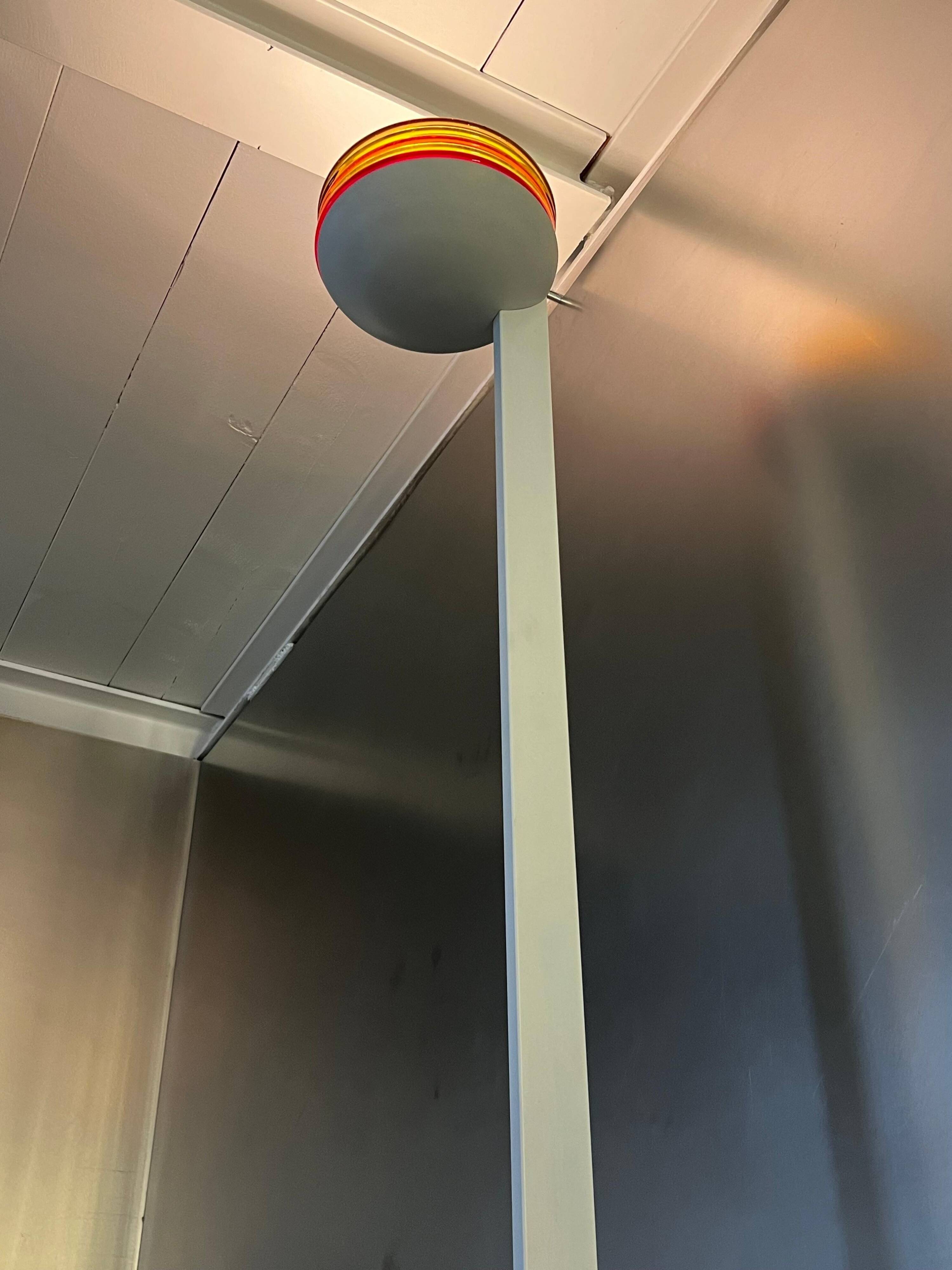 Roberto Pamio for leucos Murano floor lamp, Colourful Decorative Murano Light