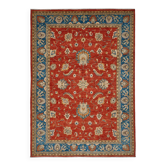 Turkish Handknotted Wool Oushak Rug 207 cm x 295 cm