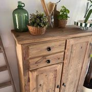 Armoire en pin anglais, armoire vintage