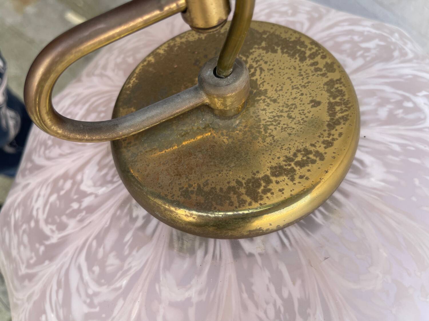 Large Pink Murano Glass Light Pendant 1970’s