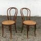 Paire de chaise fischel made in Austria bois courbé