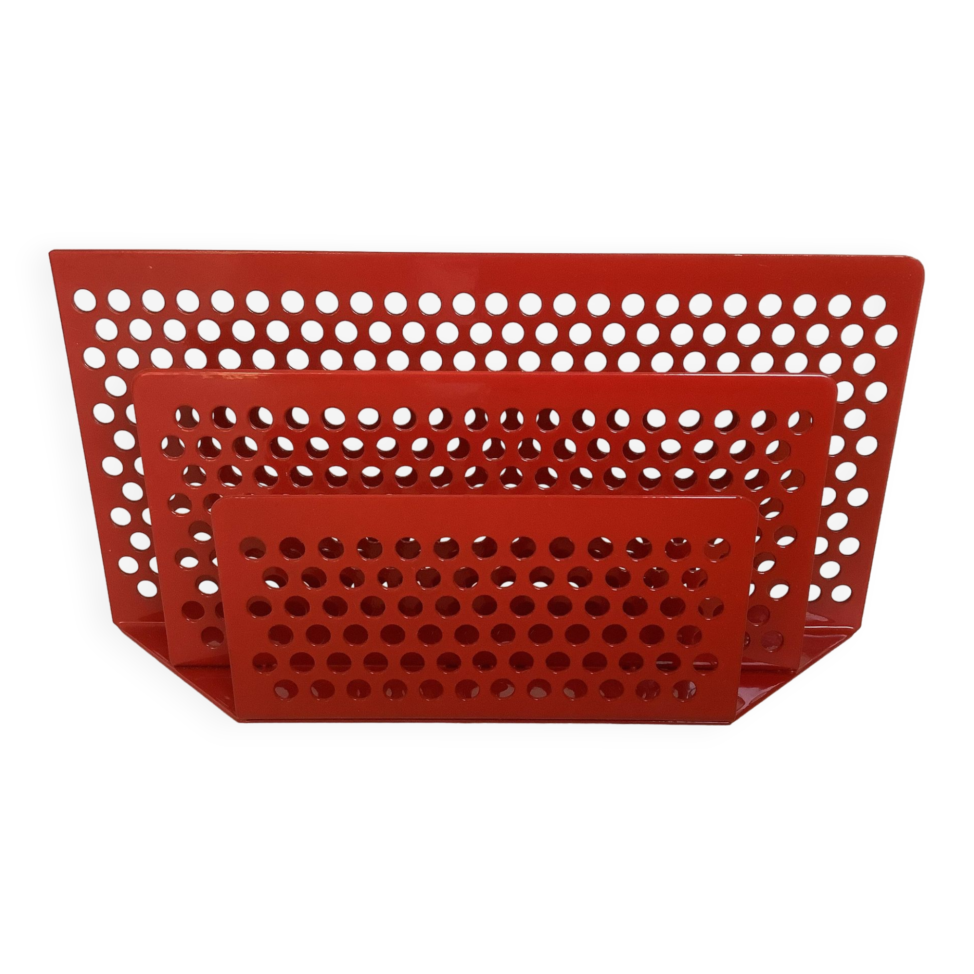 Red mail holder