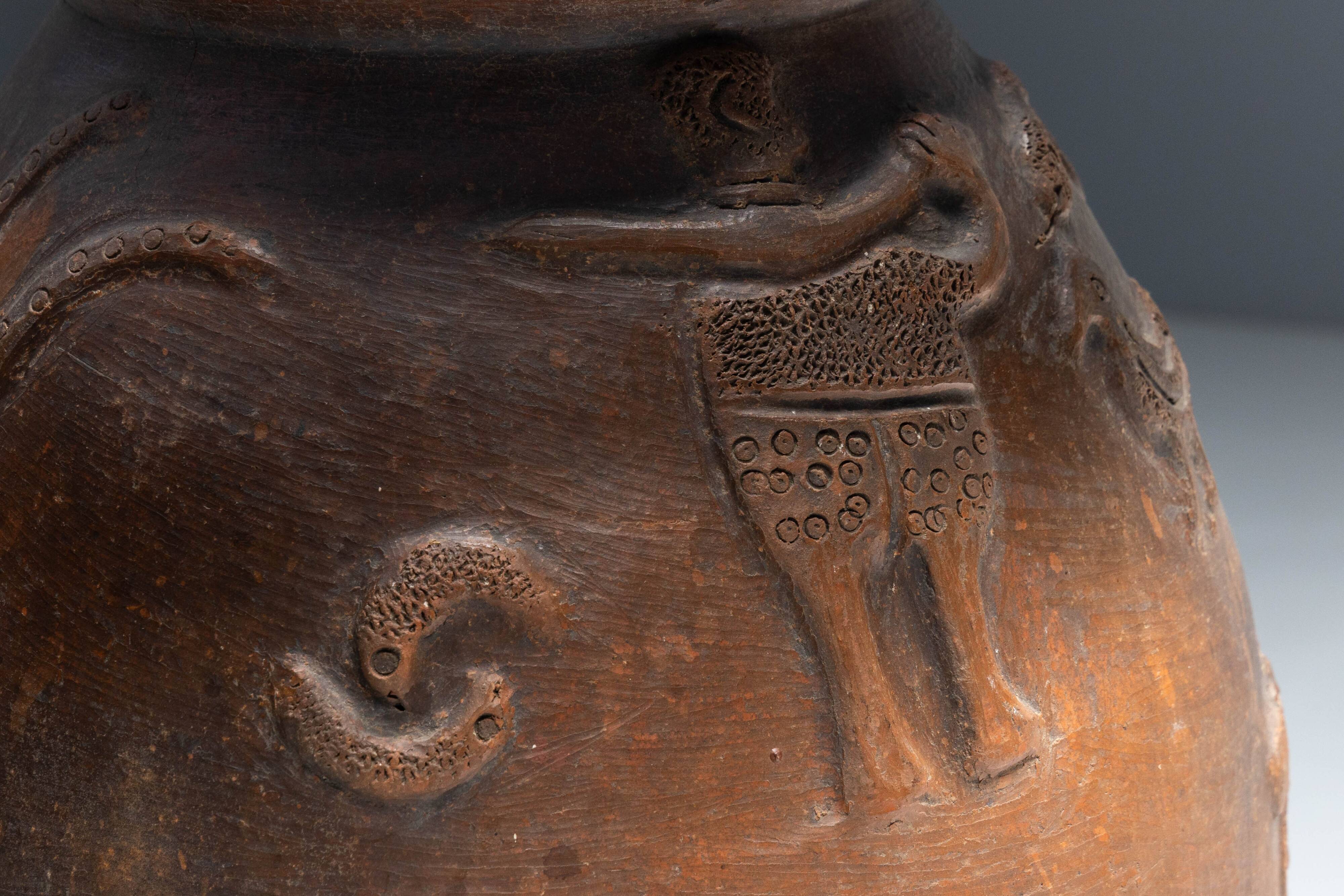 Handcrafted ceramic table lamps, France, 20th century