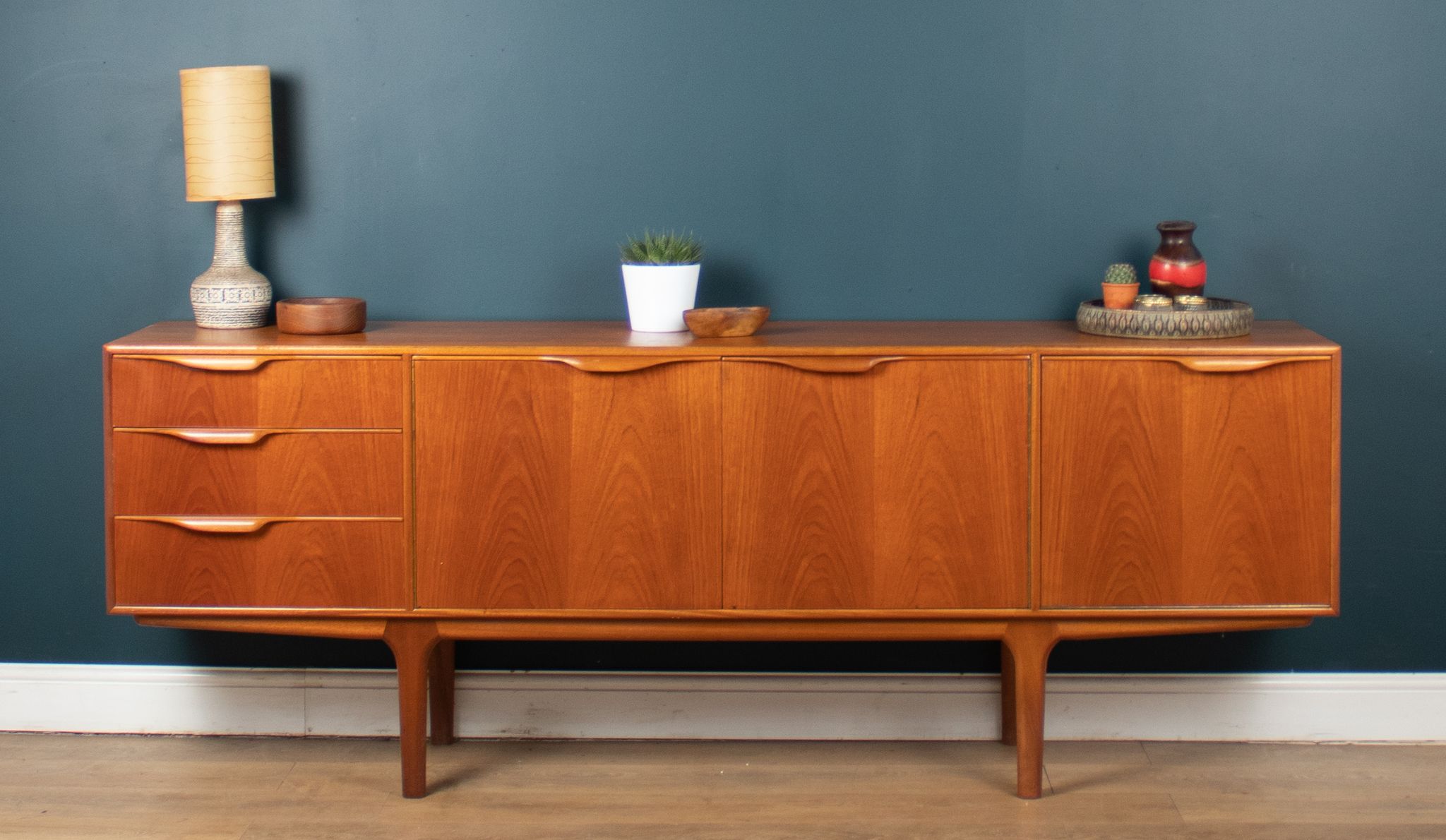 Retro Teak 1960s Long Mcintosh of Kirkcaldy Dunvegan Sideboard Tom Robertson