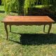Louis XV style farmhouse table in solid wood - 175 cm