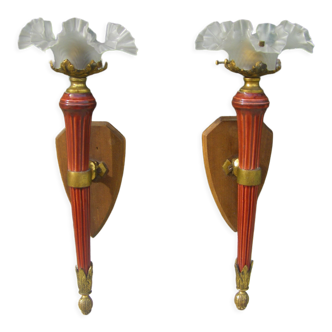 Pair of vintage sconces