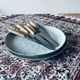 Set of 10 antique knives
