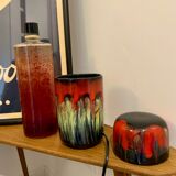 Vintage Vallauris ceramic lava lamp