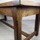 Oak farmhouse table