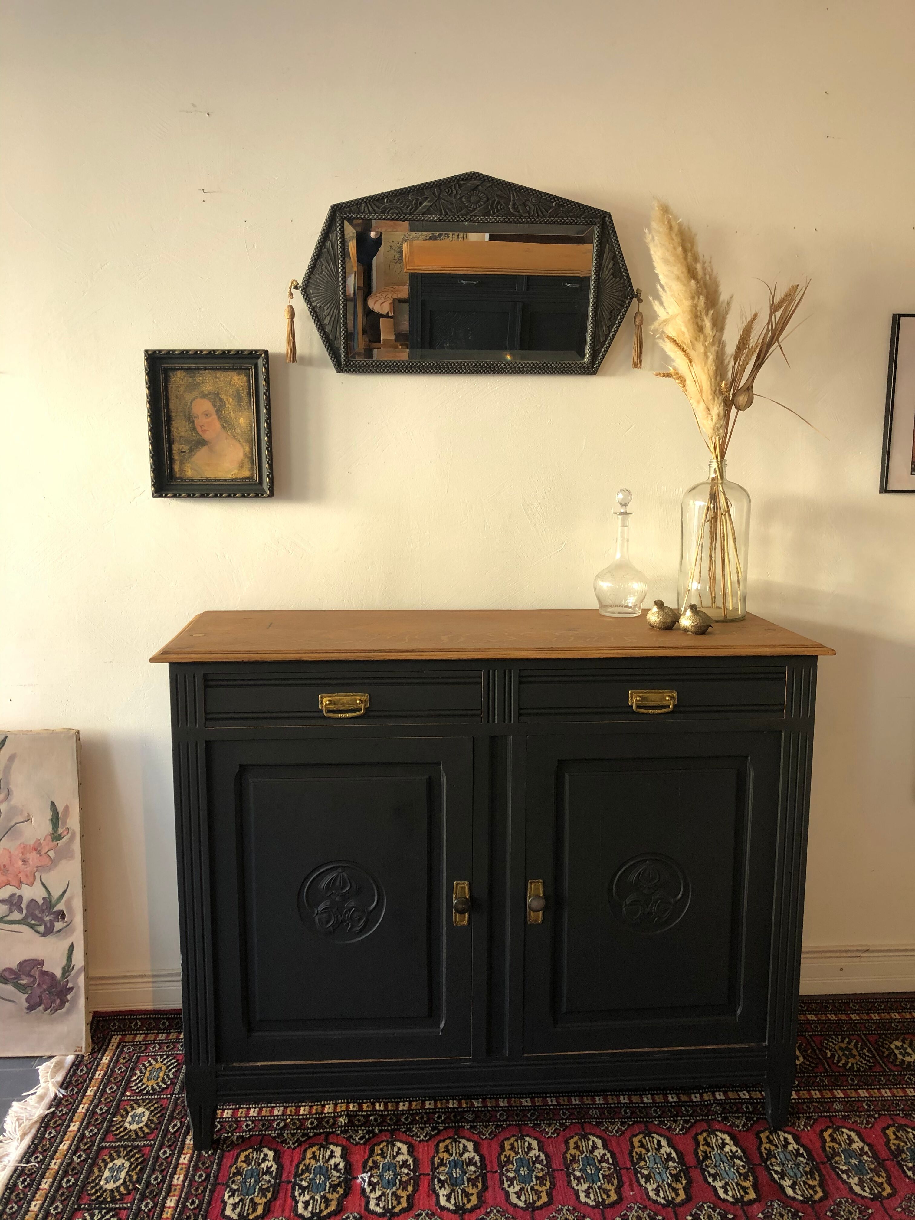 Miroir art déco - 75x41cm