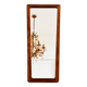Vintage trapezoidal mirror