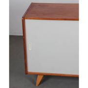 Oak chest of drawers, model U-452 by Jiri Jiroutek, 1960