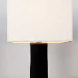 Paire de lampes en verre et céramique Simon Pearce