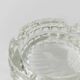 Vintage Murano glass ashtray - textured glass - timeless design from Italy in the 1950s.