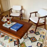 Vintage Scandinavian teak coffee table from the 1960s "Mathilda"