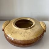 Vase Art nouveau en grès signé De Bruyn – Fives Lille – céramique ve