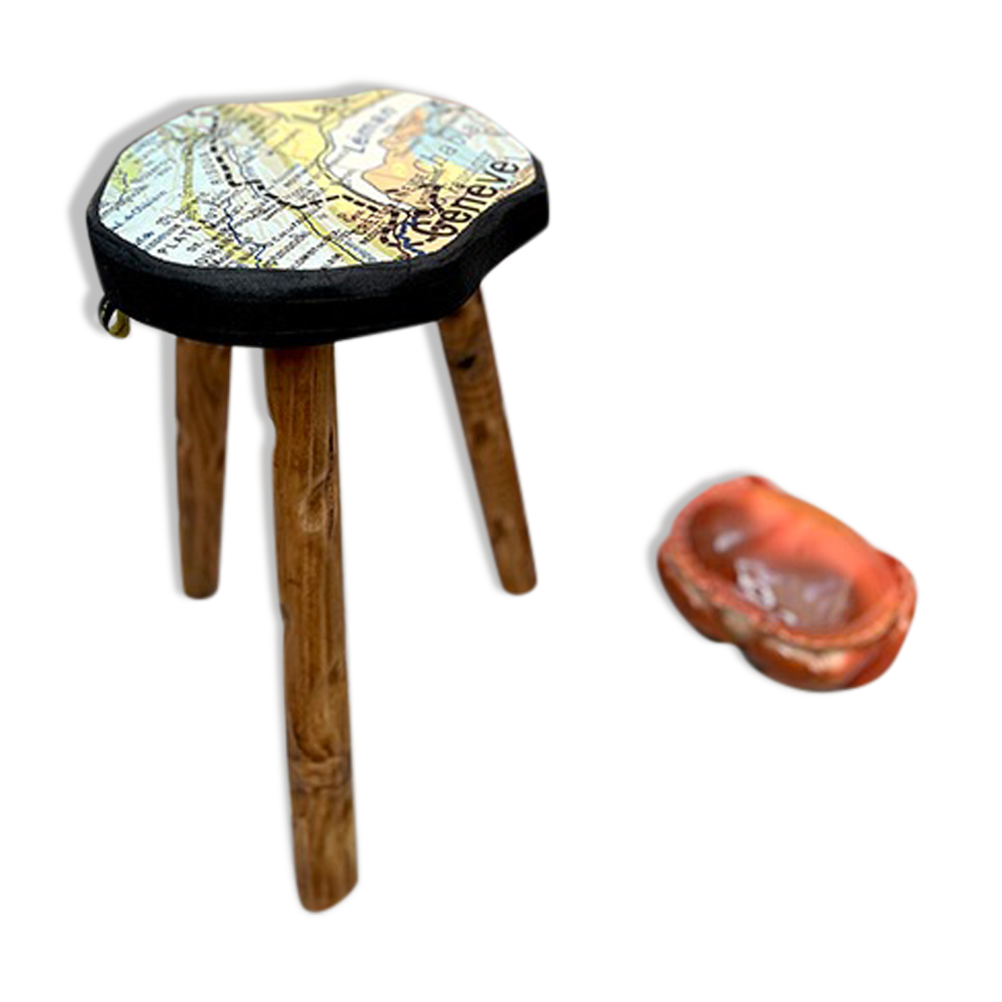 Lake Leman cowherd stool