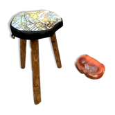 Lake Leman cowherd stool