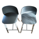 Chaises hautes en bois